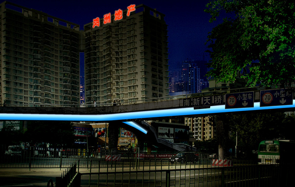 深圳南山麒麟立交